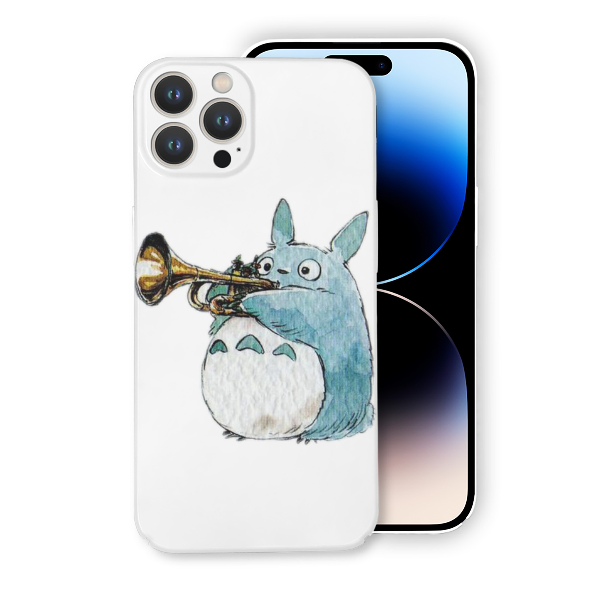 （画像用） となりのトトロ 草壁メイ 草壁サツキ My Neighbor Totoro Satsuki Kusakabe Mei Kusakabe 【iPhone 14シリーズ対応】ハードケース